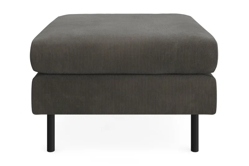 Menard Compact Fotpall 68 cm - Mörkgrå (Art.nr 1782463) — Mörkgrå