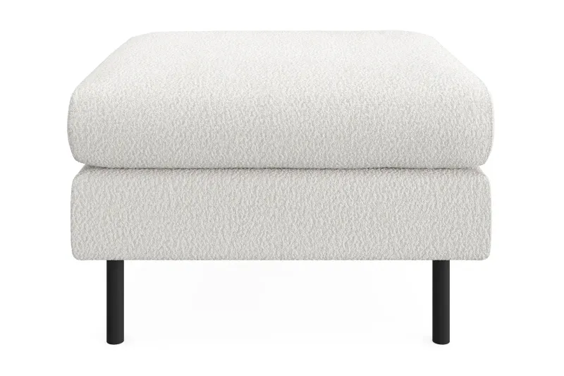 Menard Compact Fotpall 68 cm - Vit — Vit