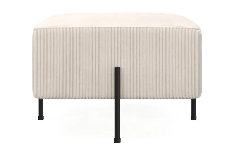 Menard Compact Sittpuff 60 cm Kvadratisk - Beige (Art.nr 1782503) — Beige