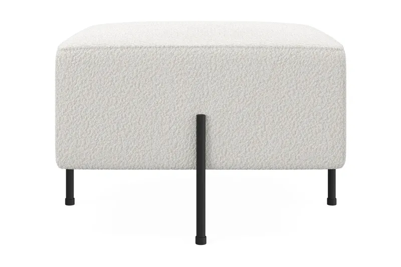 Menard Compact Sittpuff 60 cm Kvadratisk - Vit (Art.nr 1782514) — Vit