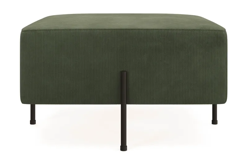 Menard Compact Sittpuff 70 cm Kvadratisk - Grön — Grön