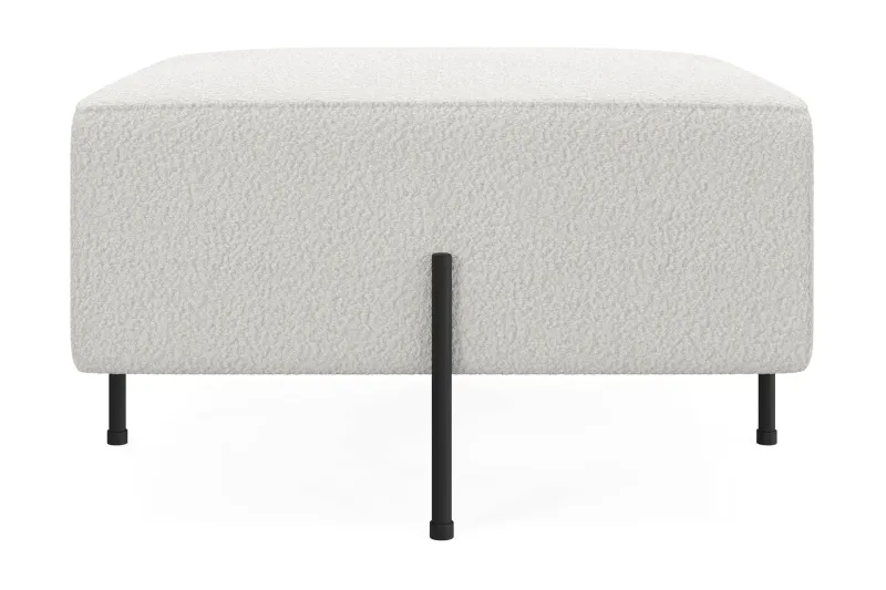 Menard Compact Sittpuff 70 cm Kvadratisk - Vit (Art.nr 1782531) — Vit
