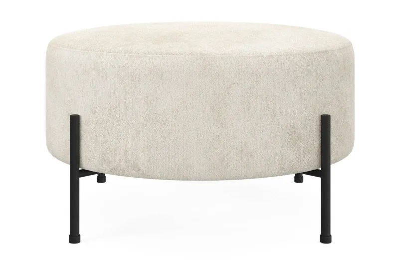 Menard Compact Sittpuff Rund 70 cm - Vit (Art.nr 1782502) — Vit