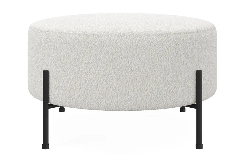 Menard Compact Sittpuff Rund 70 cm - Vit (Art.nr 1782497) — Vit