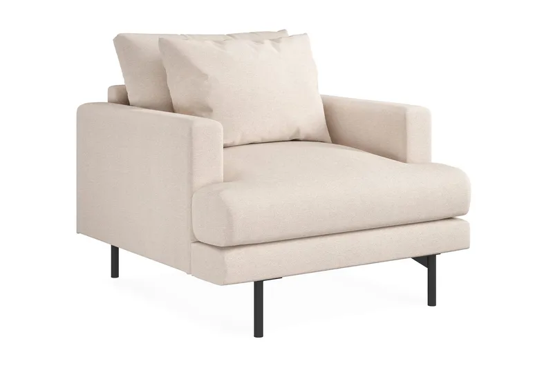 Menard Djup Fåtölj 97 cm Bred - Beige / Ljus — Scandi Days