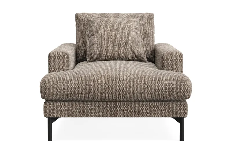 Menard Premium Fåtölj i Chenille - Brun — Brun