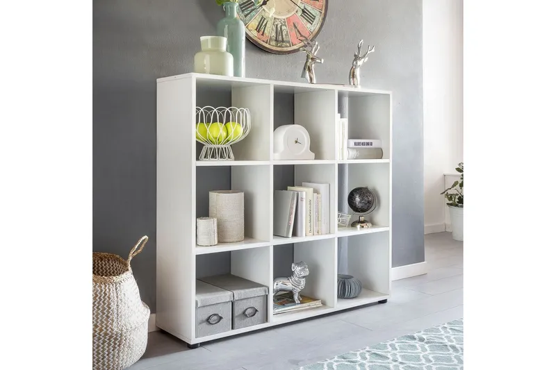 Milahn Bokhylla 108x29 cm - Vit — Wohnling