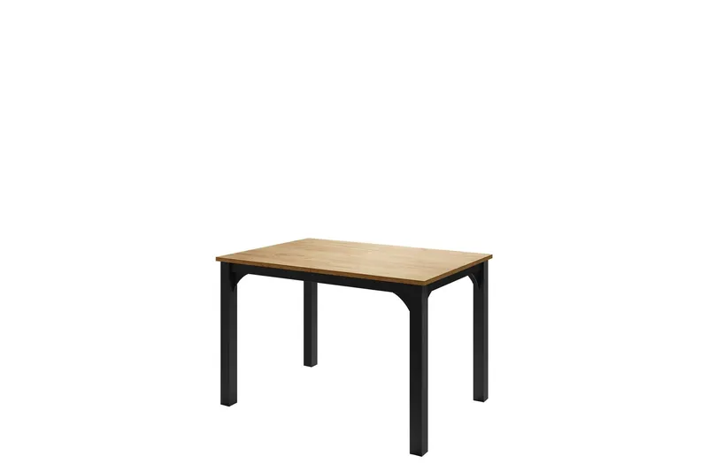 Millport Matbord 158 cm - Svart/Brun (Art.nr 3100254) — Svart/Brun