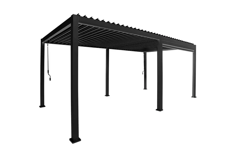 Mirador Paviljong 3x6xH2,5m Mör kgrå