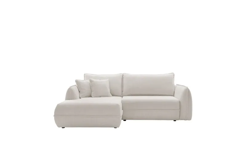 Mirana Bäddsoffa med Divan 3-sits - Vit — Vit