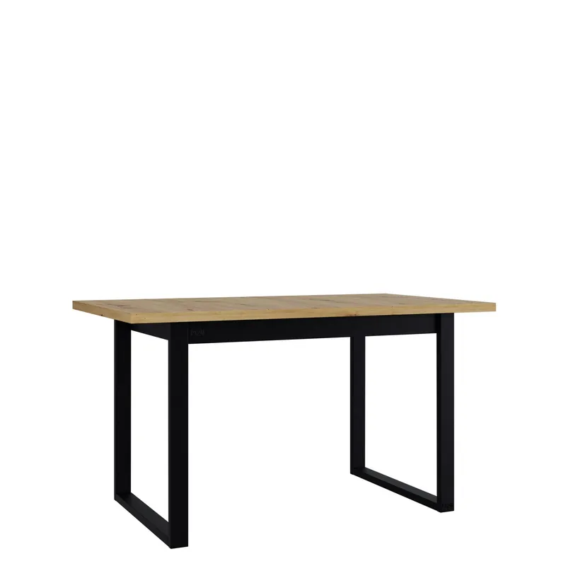 Mirlen Matbord 140 cm Rektangulär - Svart/Brun (Art.nr 3111569) — Svart/Brun