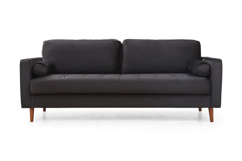 Mirrilnesh Soffa 3-sits - Svart — Svart