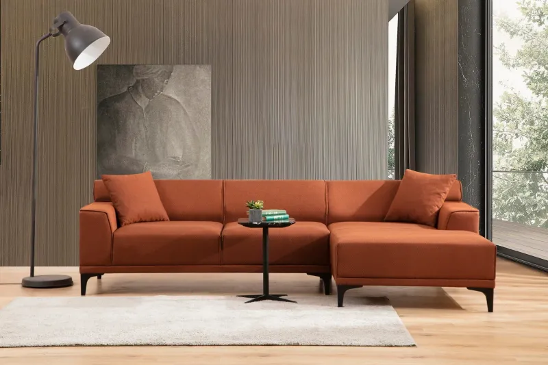 Mississauga Divansoffa 3-sits - Orange — Orange