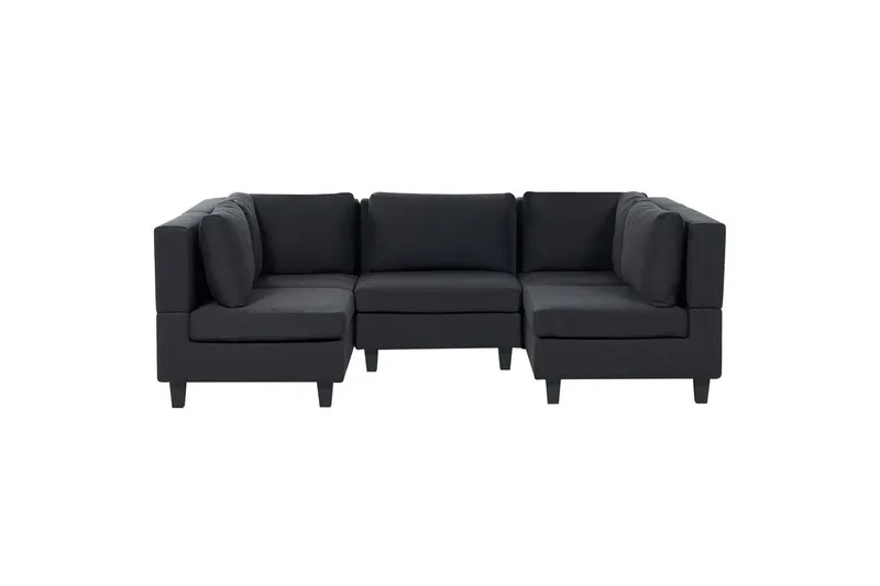 Modulsoffa Unstad Svart - Svart — Svart
