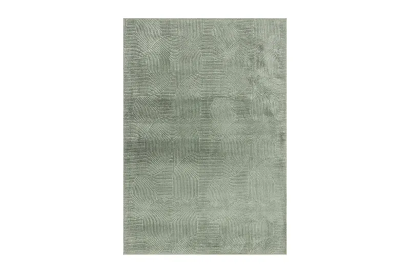 Momita Friezematta 200x290 cm Rektangulär - Grön — KM Home