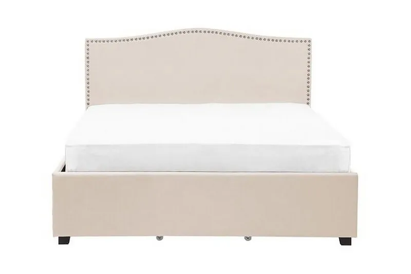 Montpellier Dubbelsäng 160\|200 cm - Beige — Bedly