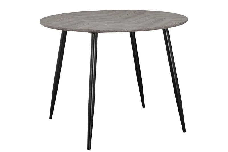 Monza Matbord Rund 100 cm - Vit — Loft24