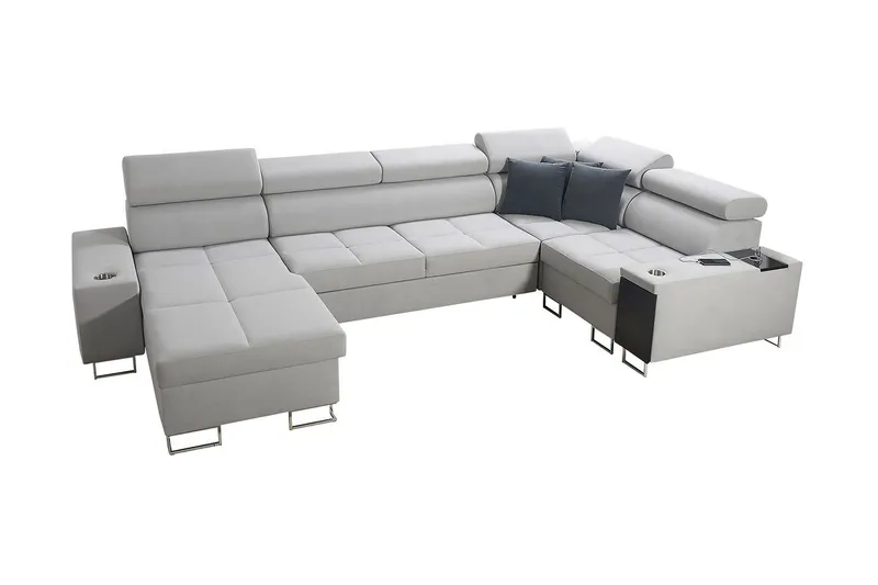 Morenia 4-sits Hörnbäddsoffa Vänster - Vit (Art.nr 991351) — Vit