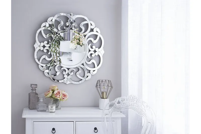 Mornai\| Spegel 70 cm - Silver — Silver