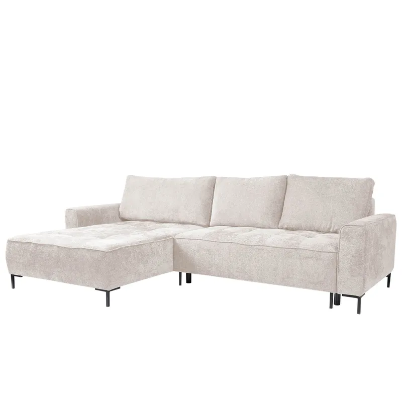 Morvian 3-sits Bäddsoffa med divan - beige (Art.nr 3433624) — beige