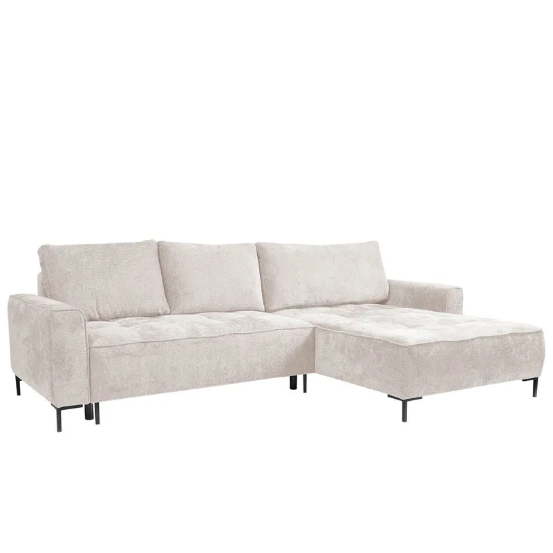 Morvian 3-sits Bäddsoffa med divan - beige (Art.nr 3433623) — beige