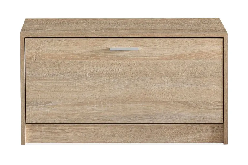 Mosbarger Skohylla 80x24 cm - Trä/natur — Wohnling