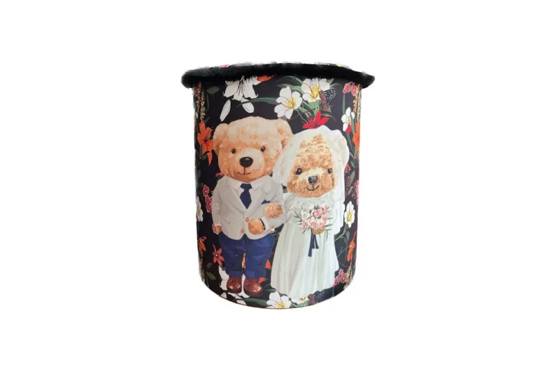 Multan Sittpuff 45 cm - Svart — Svart