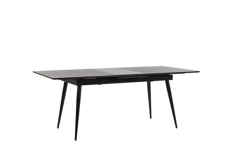Mundon Matbord 200 cm Hopfällbart - Svart — Svart