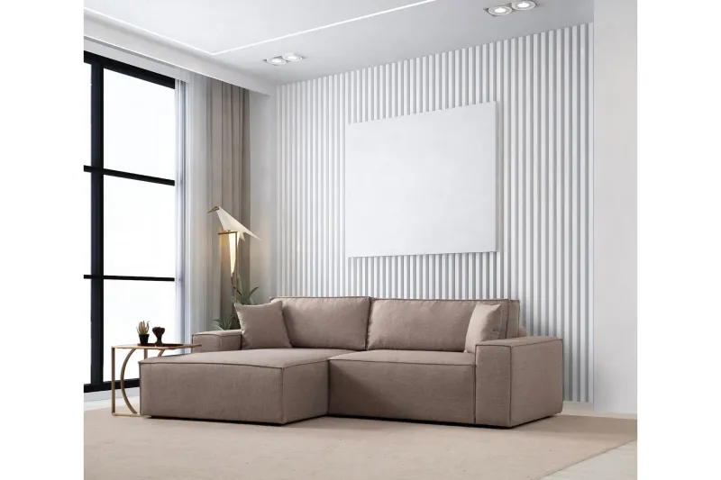 Munehiro Hörnbäddsoffa - Brun (Art.nr 3050085) — Brun