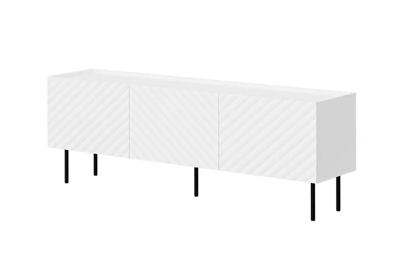 Munkedal Tv-bänk 166 cm - Vit — Vit