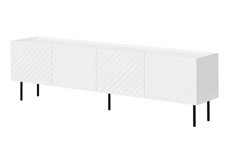 Munkedal Tv-bänk 200 cm - Vit — Vit