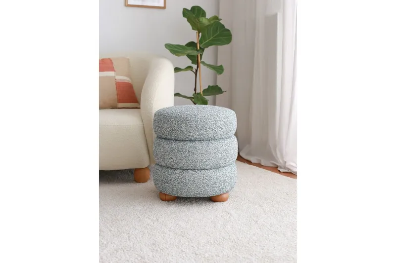 Musibat Sittpuff 42 cm - Blå — Blå
