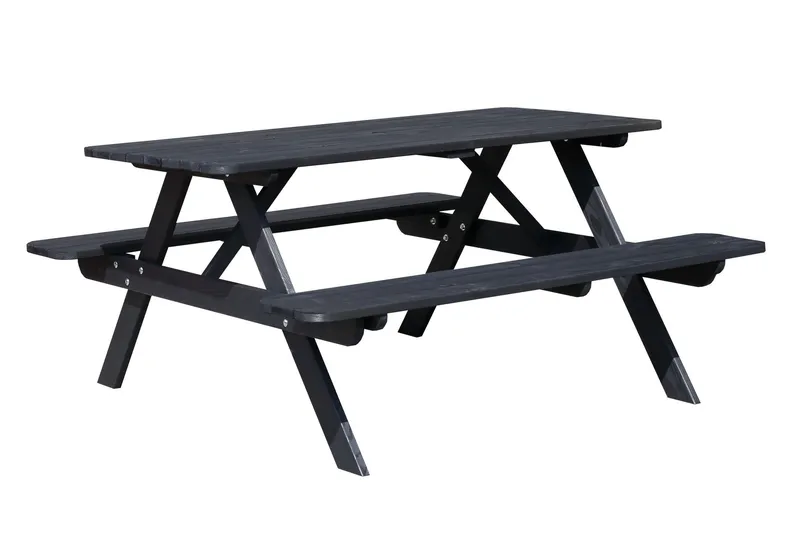 Nancie Picknickbord 158 cm - Kaffesvart — KWA