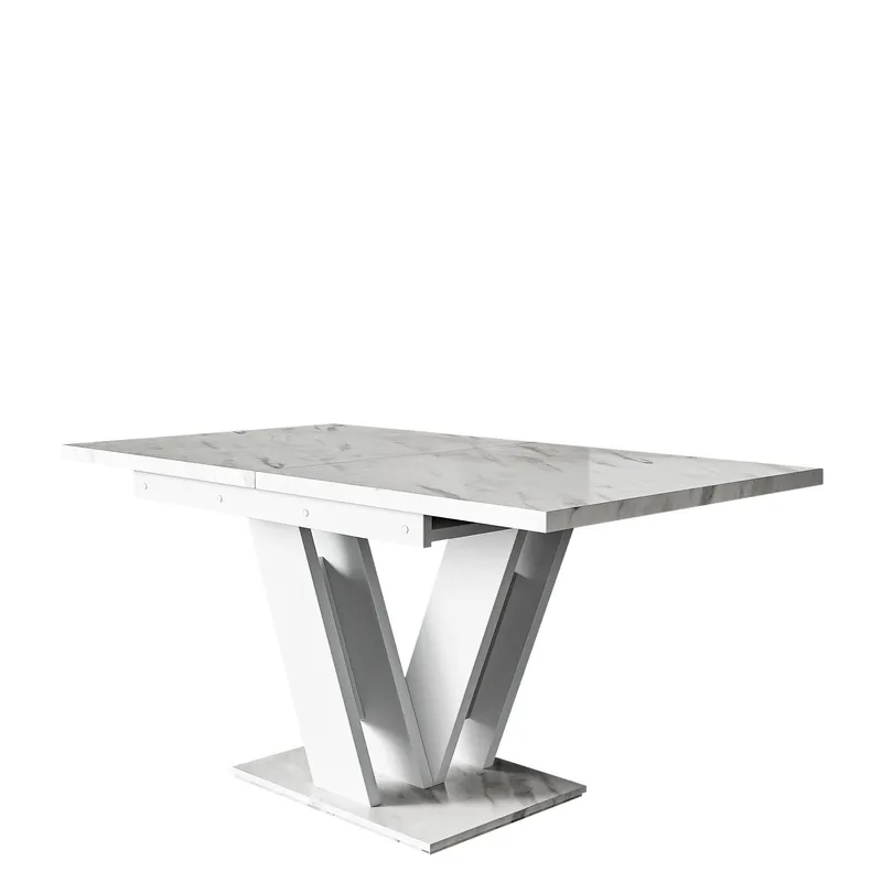 Nand Förlängningsbart Matbord 120-160 cm Rektangulär - Vit — Vit