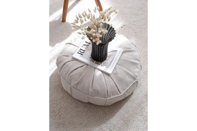 Nanhe Sittpuff 60 cm - Ljusgrå — Ljusgrå