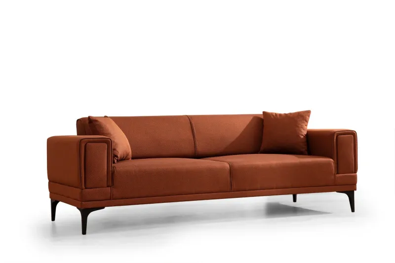 Naoko 3-sits Bäddsoffa - Röd — Röd