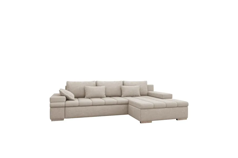 Naoma Soffa med Divan 3-sits - Beige (Art.nr 3068601) — Beige
