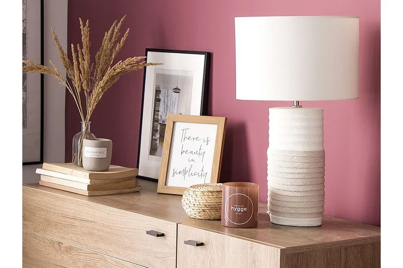 Navia Bordslampa 30 cm - Vit — Vit