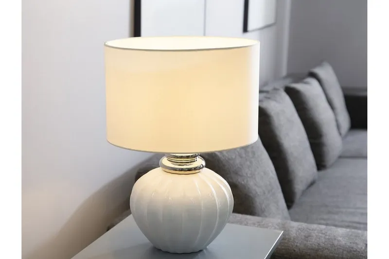 Neris Bordslampa 33 cm - Silver — Silver