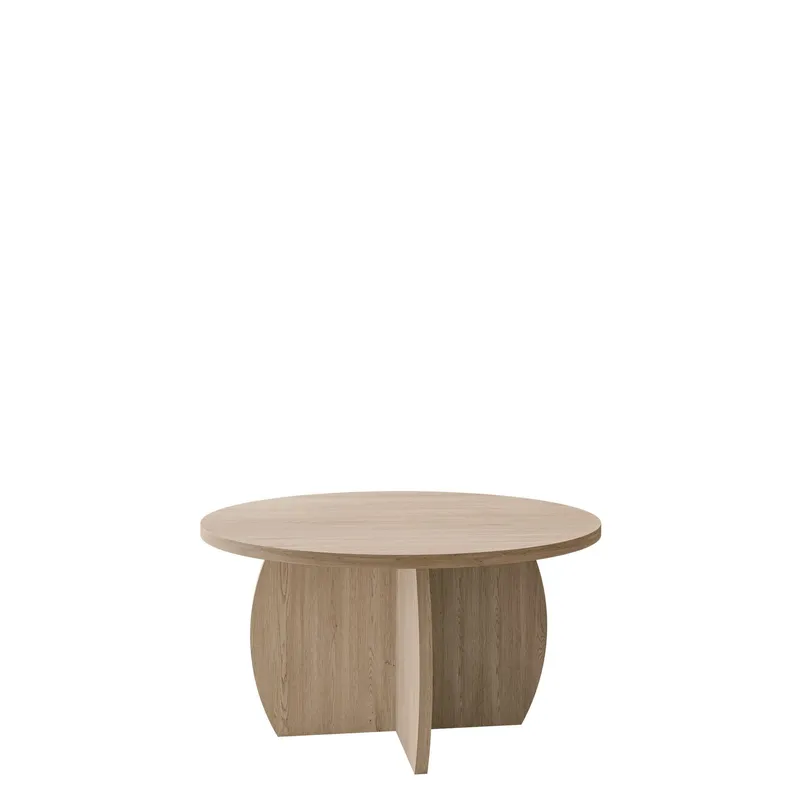 Neyloren Soffbord rund 74 cm - ljusbrun — ljusbrun