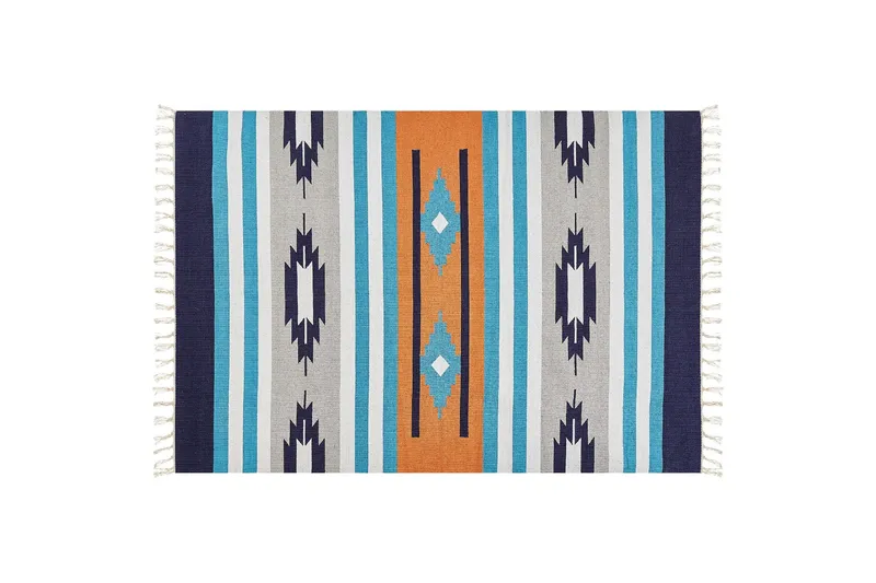 Noratus Bomullsmatta 200x300 cm - Blå — Blå