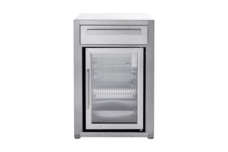 Nordic Line Stainless Fristående Kylskåp Rostfritt Stål - MyOutdoorKitchen — MyOutdoorKitchen