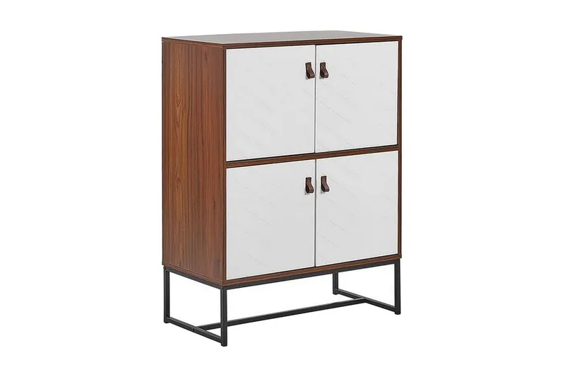 Nueva Skänk 76x39 cm - Mörkbrun/Vit — Mörkbrun/Vit