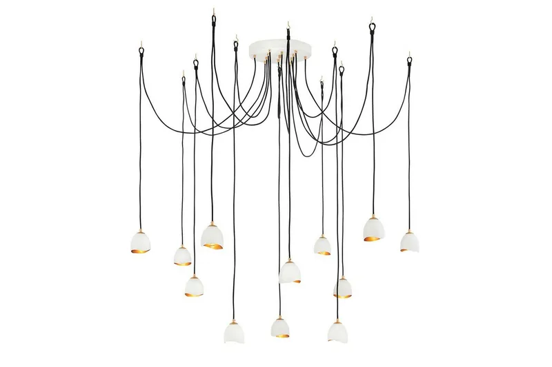 Nula Lisa McDennon by Hinkley Krona - White||GOLD — White||GOLD