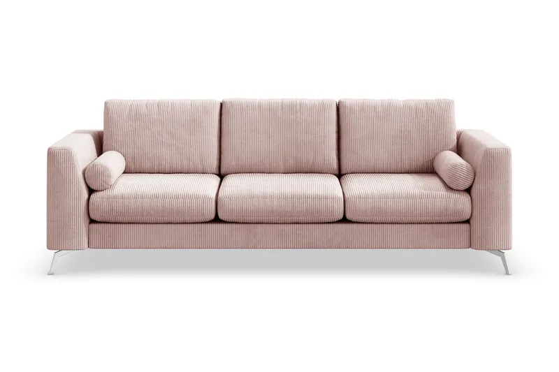 Ocean Lyx 4-sits Manchestersoffa - Rosa (Art.nr 997120) — Scandinavian Choice