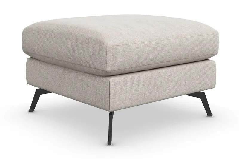 Ocean Lyx Fotpall - Beige (Art.nr 880278) — Scandinavian Choice