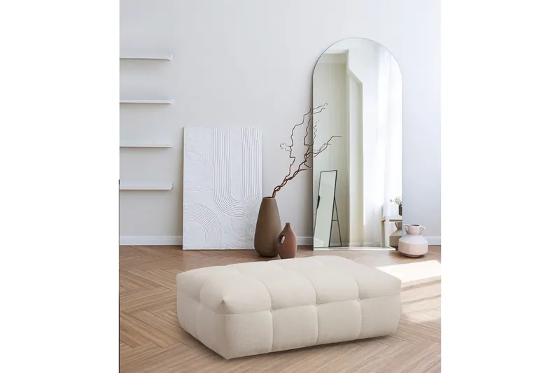 Octavian Fotpall 120 cm - Beige — Beige