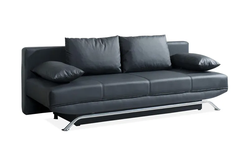 Olier Bäddsoffa 200x100x85 cm - Svart — Svart