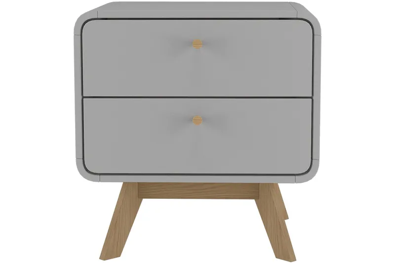 Olivet Sängbord 51 cm - Grå — Grå