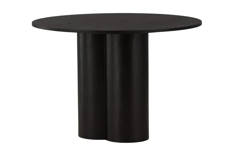 Olivia Matbord 110 cm Runt - Svart — Venture Home